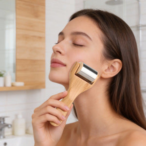 Stainless Steel Ice Roller — Facial Massager